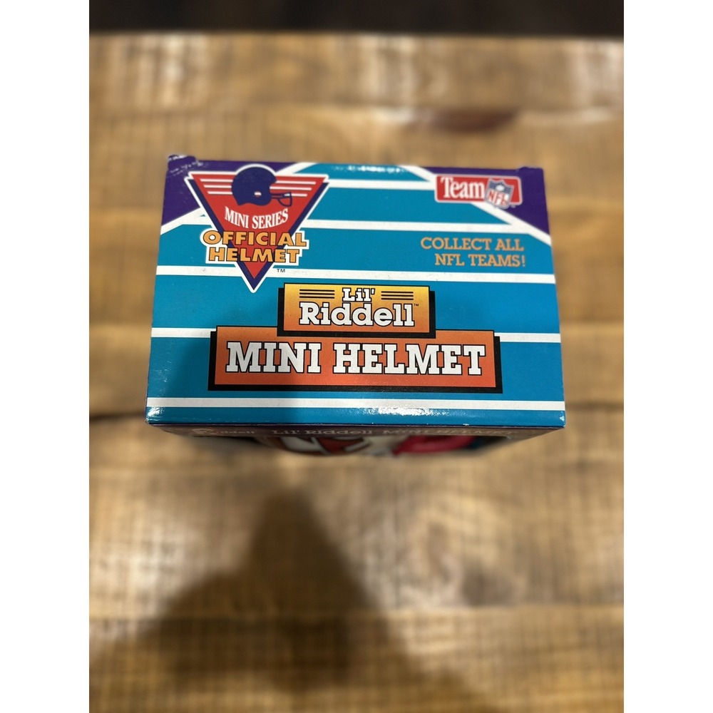 Vintage Lil' Riddell Mini Helmet NSC New In Box - Picture 2 of 5